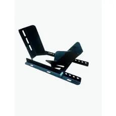 suporte fixo trava de roda dianteira moto carretinha reboque suporte de moto para carretinha