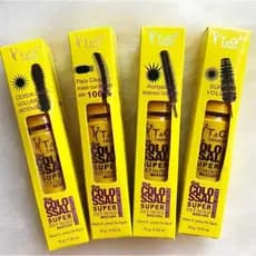 kit C/2/3/5unis Rímel Máscara de Cílios Colossal/Amarelo T&G Tango PA-6878A