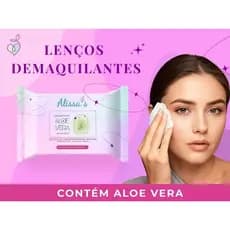 Lenço Removedor de Maquiagem com Aloe Vera e Fórmula Sem Álcool 25un