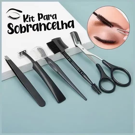 Kit Design para Sobrancelhas 5 Peças