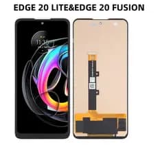 6.7" Super Incell&Oled Tela Para Moto Edge 20 Lite&Edge 20 Fusion Compativel XT2139-1 Frontal Display Touch Lcd Nova