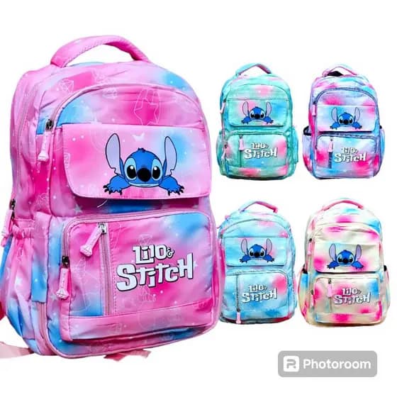 MOCHILA BOLSA GRANDE ESCOLAR ROSA para CRIANCAS JOVENS UNIXES