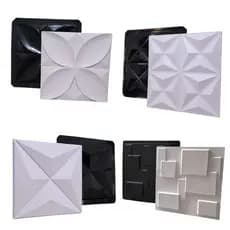 Forma de Gesso 3D - Kit com 4 Und ABS 1mm 40x40