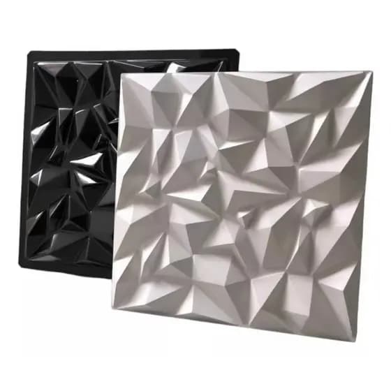 Forma de gesso 3D Molde Para Gesso 40x40 - ABS 1 MM