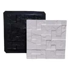 Forma De Gesso 3D abs 40x40 molde pra gesso mosaico rústico