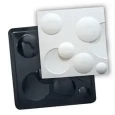 Forma para Gesso - Molde para Gesso - Placa para Gesso Mod. Lunar