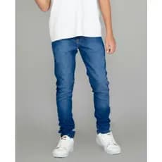 Calça infantil e juvenil menino com cós regulador, Jeans e Sarja com lycra (Elastano).tamanhos 04 ao 16 masculina