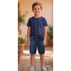 Bermudas Jeans e Sarja infanto juvenil