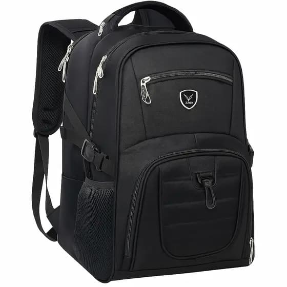 Mochila Reforçada Executiva Notebook PC Computador Laptop Empresa Faculdade Premium Preta