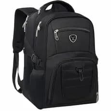 Mochila Reforçada Executiva Notebook PC Computador Laptop Empresa Faculdade Premium Preta