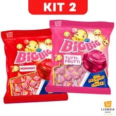 Pirulito Big Big Kit 2 Pacotes 500g c/40un cada - Arcor