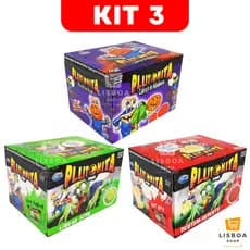 Chiclete Plutonita Kit 3 Caixas 180g C/36un - Arcor