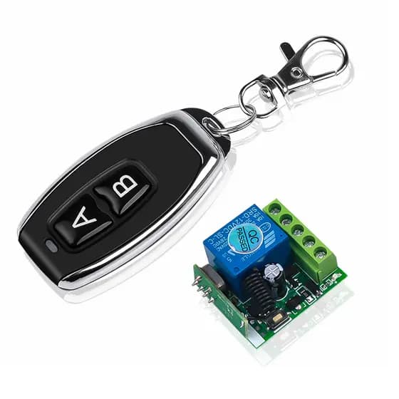 DC12V 10A Relé 1 CH Chave De Controle Remoto RF Sem Fio Transmissor Com Módulo Receptor 433mhz