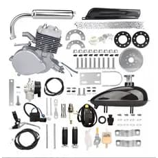 Kit Completo Motor De Bicicleta 80cc 1 Velas Nakasaki Profissional Motorizado