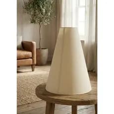 Cúpula Cone Algodão Monâco Para Abajur e Luminárias