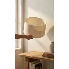 Cúpula para Abajur 40cm Decorativo Alta Qualidade Com Aro Interno