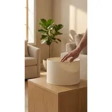 Cúpula para Abajur 30cm Decorativo Alta Qualidade Sem Aro Interno