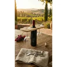 Suporte De Taça Vinho Gin Champanhe Organizador De Madeira