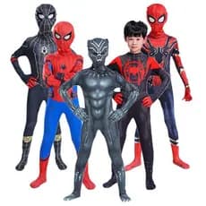 2-12 anos fantasia de homem-aranha infantil super-herói traje infantil Superman roupas 0PEE