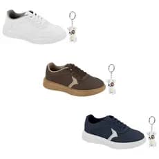 Tênis Infantil Molekinho Casual Confortavel Com Chaveiro