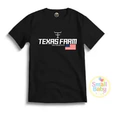 Camiseta Infantil Juvenil Adulto Unissex Texas Farm Usa Gringa Cowboy Moda Country