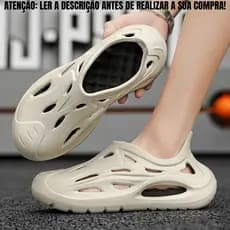 Tenis EVA Masculino com Corte Vazado – Sandália/Chinelo Slide Antiderrapante, Macio e Confortável