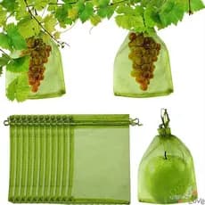ACOZEE 30Pcs Reutilizável Sacos de Rede de Frutas Anti-Proteção de Insetos Saco de Proteção de Malha Vegetal 8V0D