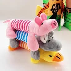 Brinquedo de pelúcia para cães e gatos, resistente a mordidas e alívio de estresse FATG