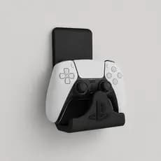 Suporte Para Controle de PS5 De Parede Com Logotipo PS5 Porta Controle PS5 De Parede
