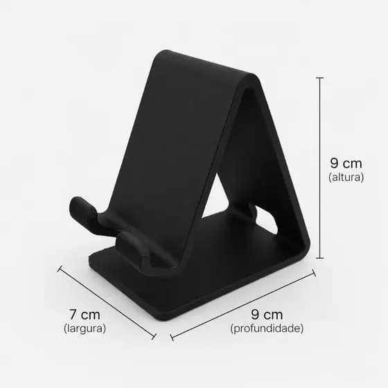 Apoio de Celular Porta Celular Carregador Organizador Porta Celular de Mesa em PLA