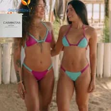 conjunto biquini Retrô lançamento 2026 verão cortininha marquinha de fita ENVIO IMEDIATO