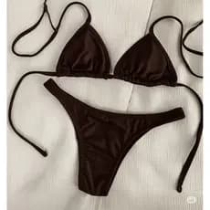 Conjunto de biquini asa delta diversas cores bicolor fio ENVIO IMEDIATO