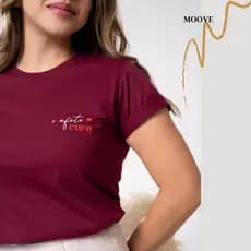 Tshirt Feminina Algodão Blusa Feminina Tshirt 100% Algodão Fio 30.1 Camiseta Feminina Algodão Blusa shirt Tshirt Feminina Premium