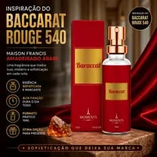 Baraccat Perfume 15ml Moments Paris Essência Àrabe Inspiração Alta Fixação de até 12hrs 30% frangância