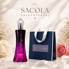 Perfume Feminino Volúpia Intense Abelha Rainha 100ml Importado Alta Fixação Com Sacola Presenteável