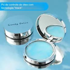 Candy Bella Pó Sem Compacto | Transparente Semi-Úmido Bolo Zero Desfoque De Poros Com Acabamento Fosco Trio De Blush De