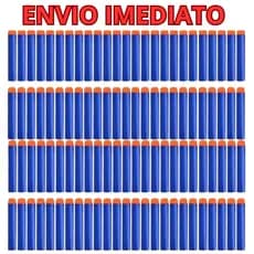 Kit Refil de Dardos Estilo Nerf para Lançador, Munição Balas Estilo Nerf em Espuma
