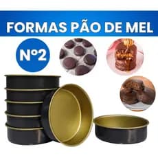 Forma de Pão de Mel Forminha Aço Reforçada Durável para Assar Doce Recheado