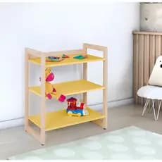 Estante Para Brinquedos Infantil Com 03 Prateleiras Colore UtilBelo