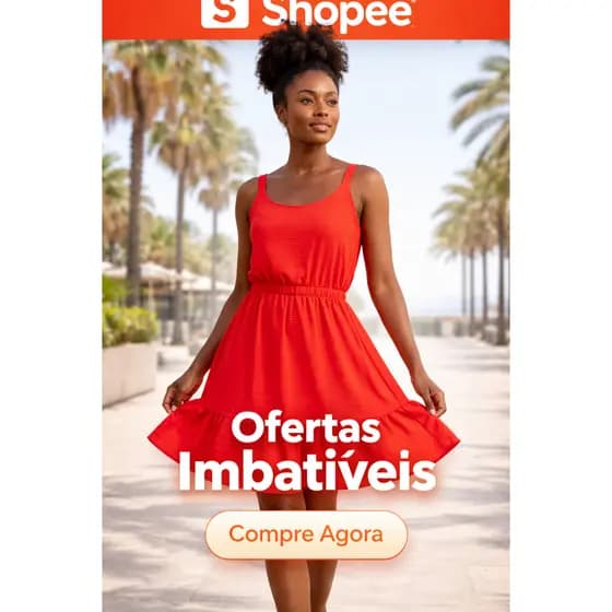 Vestido Curto Feminino Viscose Lastex Alcinha Elegante Casual