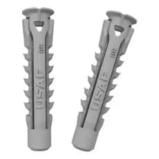 Bucha Universal 6mm 8mm 10mm 12mm para todo tipo de estrutura 100un