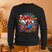 Moletom Casual  Blusa De Frio Mario Entrega Rápida!