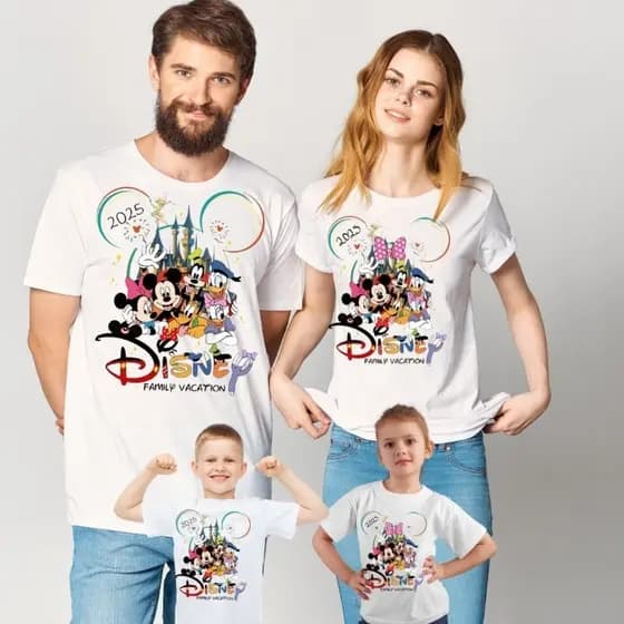 Camiseta Camisa t-shirt Disney personalizada 100% algodão envio rápido Blusa Algodão Envio Imediato