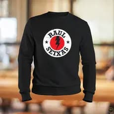 Moletom Casual Rock RAUL SEIXAS Blusa unissex Frio Inverno Envio Imediato