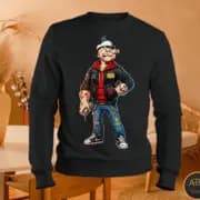 Moletom Casual Adulto O  Blusa De Frio Popeye Entrega Rápida!