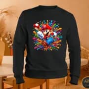 Moletom Casual Adulto O  Blusa De Frio Mario Entrega Rápida!