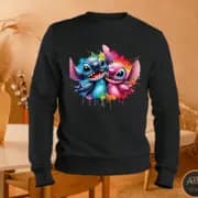 Moletom Casual Adulto O  Blusa De Frio Stitch Entrega Rápida!