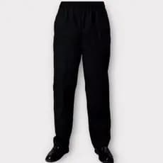Calça de Oxford  com Elástico Unissex com bolso traseiro Fardamento Calça  de Oxford para trabalho Cozinha, PROMOÇÃO