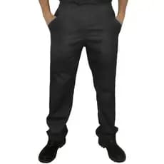 Calça Brim Para Trabalho Com Bolso Frontal Reforçado Cozinha Restaurante Açougue