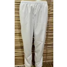 Calça Oxford Branca Uniforme Restaurante Fardamento Cozinha Empresas PROMOÇÃO!!